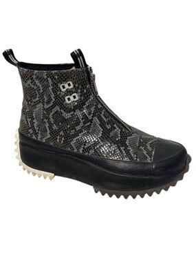 CONVERSE Run Star Hike Hi High Snakeskin Engine Smoke Sneakers 6